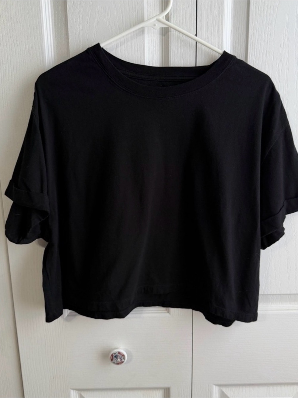 PINK Victorias Secret Women's Boxy Crewneck Tee size Large